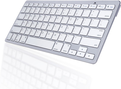 

ROQ Ultra Slim Bluetooth Tablet Keyboard(Silver)