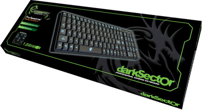 

Dragon War GK-002 Dark Sector Professional Wired USB Gaming Keyboard(Black)