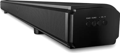 Blaupunkt SBA03 100 W Bluetooth Soundbar  (Black, 2.1 Channel)