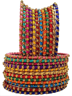 PANKSHRI ENTERPRISE Metal Bangle Set(Pack of 24)