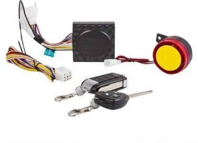 AUTOGARH One-way Bike Alarm Kit(Siren, Flashing Light 120 dB)