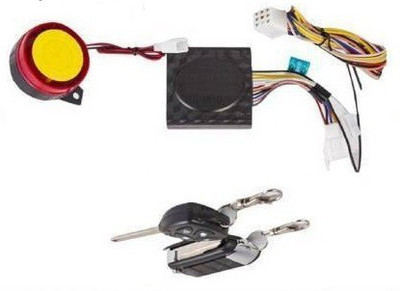 JBRIDERZ One-way Bike Alarm Kit(Siren, Flashing Light 120 dB)