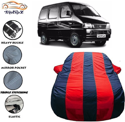 MoTRoX Car Cover For Maruti Suzuki Versa (With Mirror Pockets)(Red, Blue)