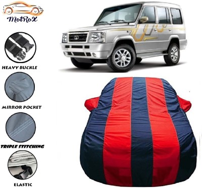 MoTRoX Car Cover For Tata Sumo Victa (With Mirror Pockets)(Red, Blue)