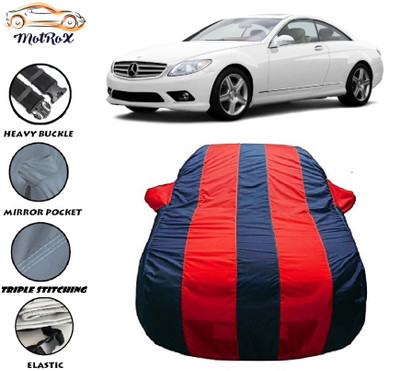 MoTRoX Car Cover For Mercedes Benz CL-Class (With Mirror Pockets)(Red, Blue)