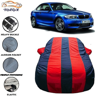 MoTRoX Car Cover For BMW 1 Series (With Mirror Pockets)(Red, Blue)