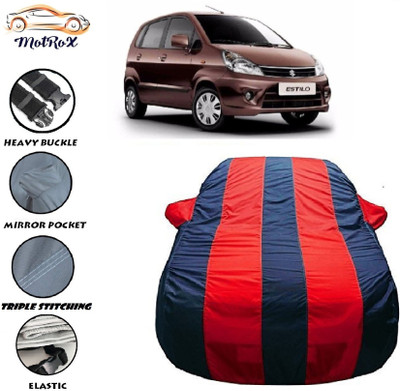 MoTRoX Car Cover For Maruti Suzuki Zen (With Mirror Pockets)(Red, Blue)