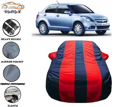 MoTRoX Car Cover For Maruti Suzuki Swift Dzire (With Mirror Pockets)(Red, Blue, For 2016, 2017, 2018, 2019, 2020 Models)
