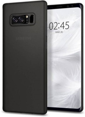 Phone Case Cover Back Cover for Samsung Galaxy Note 8(Black, Flexible, Pack of: 1)