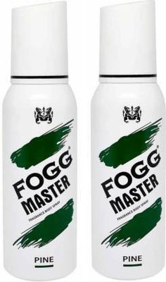 FOGG MASTER PINE PACK OF 2 Deodorant Spray  -  For Men & Women(240 ml, Pack of 2)