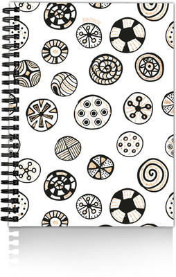 Flipkart SmartBuy Handmade A5 Diary Unruled 160 Pages(Multicolor)