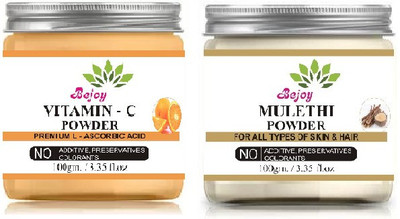 Bejoy Vitamin C Powder And Mulethi Powder Combo 100 Gram Each(100 g)