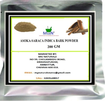 MGBN Asoka-Saraca indica bark Powder 200 GM(200 g)