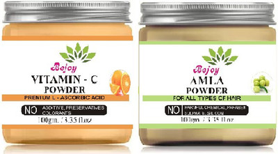 Bejoy Vitamin C Powder And Amla Powder Combo 100 Gram Each(100 g)