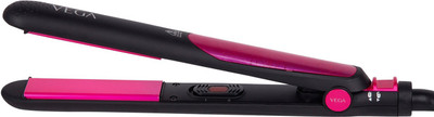 VEGA Silky Hair Straightener, VHSH-06, Ceramic Coated Floating Plates VHSH06 Hair Straightener(Black)