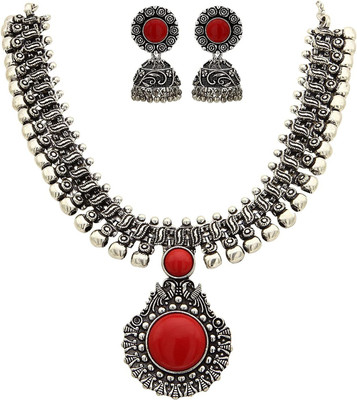 PANKSHRI ENTERPRISE Metal Multicolor Jewellery Set(Pack of 1)