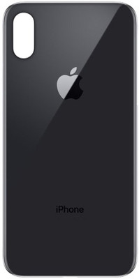 Purplesavvy Apple Iphone X Back Panel(Black)