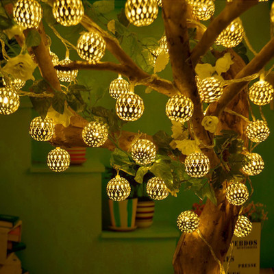 A one creations 14 LEDs 5.08 m Gold Steady Ball Rice Lights(Pack of 1)