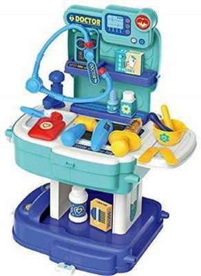 Marvin 31 Piece School Bag Packing Pretend Play Doctor Kit for KidsCure Doctor