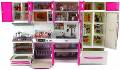 TREKZO New Original Dream House Kitchen Set Kids Luxury Battery