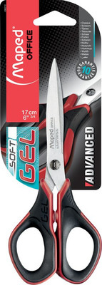 Maped Soft Gel Advance 17Cm Scissors(Set of 1, Multicolor)