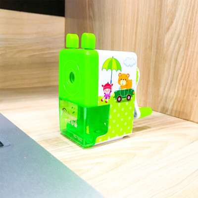 Apkamart NA Single Pencil Tub Sharpener(Multicolor)