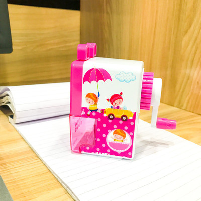 Apkamart NA Single Pencil Tub Sharpener(Multicolor)