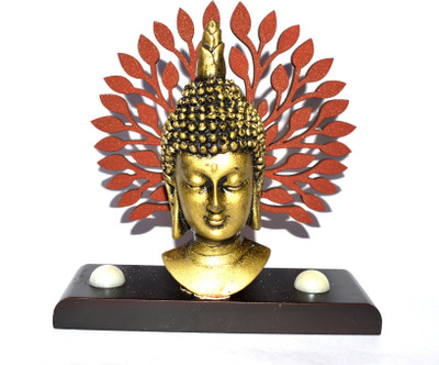 ONRR Collections Decorative Showpiece  -  13 cm(Polyresin, Maroon)