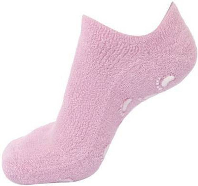 jalaom Spa Moisturizing Gel Socks for Dry Feet Heel Support (Blue) Heel Support