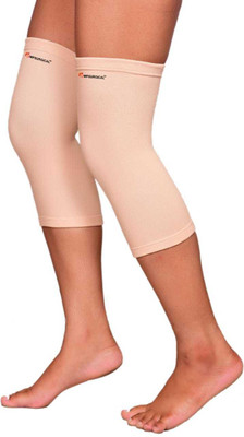 MPSURGICAL Unisex Stretchable Knee Sleeves Brace Joint Pain Relief Knee Support, Knee Cap Knee Support(Beige)