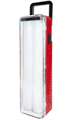 Buylink High Quality 20+20 High-Bright LED Light with Android Charging Support Rechargeable Emergency Light 7 hrs Lantern Emergency Light(Red)