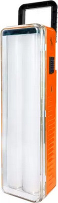 Buylink High Quality 10+10 High-Bright LED Light with Android Charging Support Rechargeable Emergency Light 7 hrs Lantern Emergency Light(Orange)