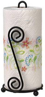 SUNWOOD ENTERPRISES 1 Compartments Iron Napkin holder(Black)