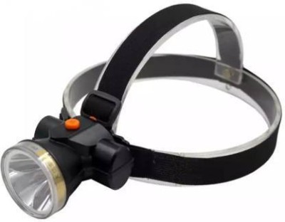 HASRU 7229A RECHARGEABLE HEAD LIGHT Torch 5 hrs Torch Emergency Light(Black)