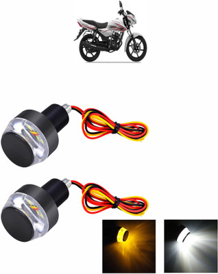 Vagary Side LED Indicator Light for TVS Pheonix(White, Orange)
