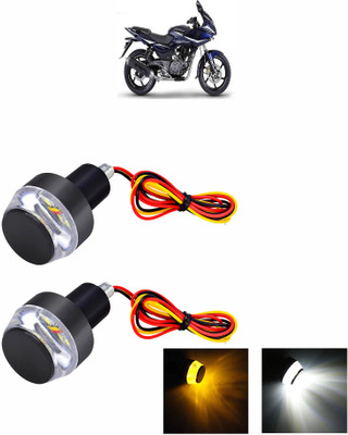 Vagary Side LED Indicator Light for Bajaj Pulsar 220(White, Orange)