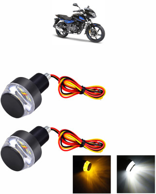 Vagary Side LED Indicator Light for Bajaj Pulsar 150 DTS-i(White, Orange)