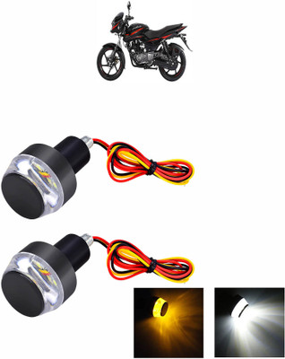 Vagary Side LED Indicator Light for Bajaj Pulsar 150(White, Orange)