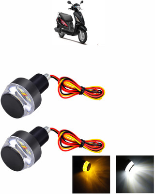 Vagary Side LED Indicator Light for Suzuki Swish 125(White, Orange)