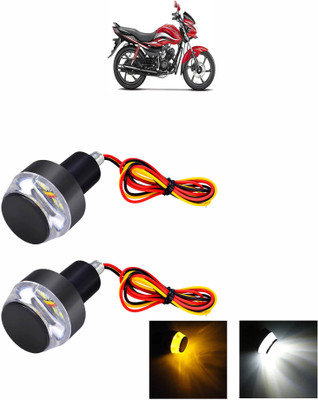 VAGARY Side LED Indicator Light for Hero Passion Pro(White, Orange)