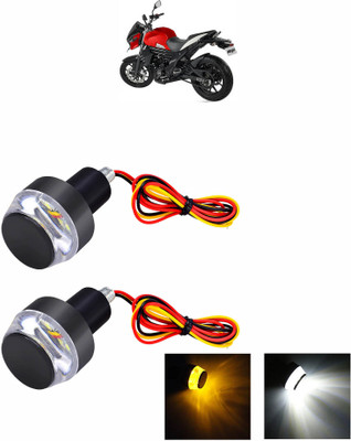 Vagary Side LED Indicator Light for Mahindra Mojo(White, Orange)