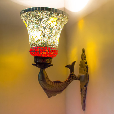 DevBeads Wallchiere Wall Lamp Without Bulb