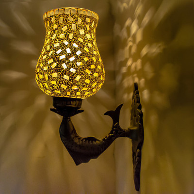 DevBeads Wallchiere Wall Lamp Without Bulb