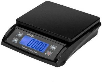 Skeisy SF-802 JIVOWS HIGHLY DURABLE AND ACCURATE 1GM TO 30KG CAPACITY. Weighing Scale(Black)