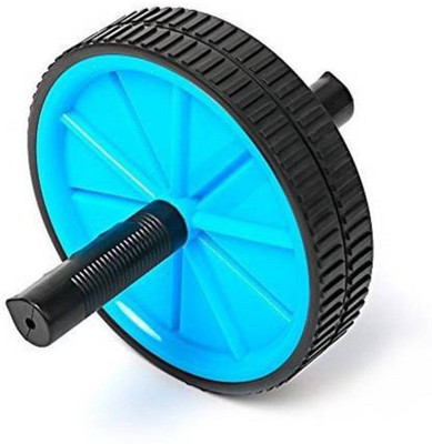Raider Fitness Double Roller Exercise Wheel Fitness Abs Core Abdomina Ab Exerciser(Blue)