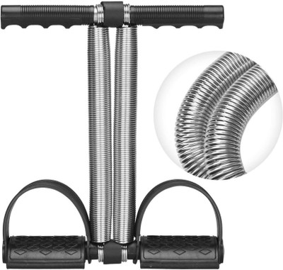 BSTRIMMER Double Spring Tummy Trimmer, Ab Exerciser Ab Exerciser(Black)