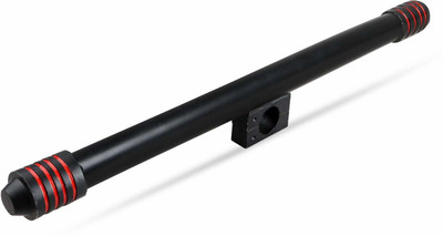 Bullkartzone EX4RL01 Single Rod Front Leg Guard Bike Safety Crash Bar Compatible for BS3 Bike Crash Guard(Royal Enfield)