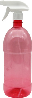 HARSH PET Empty Refillable Premium Trigger Spray Bottle 1000 ml Spray Bottle(Pack of 1, Red, Plastic)