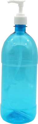 HARSH PET Empty Refillable Premium Lotion Pump Bottle 1000 ml Bottle(Pack of 1, Blue, Plastic)