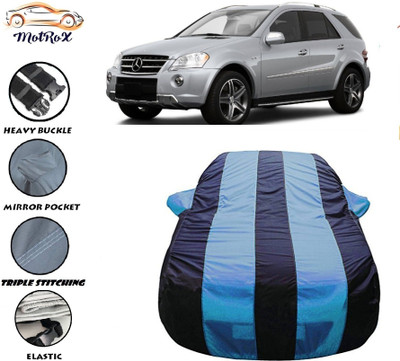 MoTRoX Car Cover For Mercedes Benz ML350 (With Mirror Pockets)(Blue, Blue)